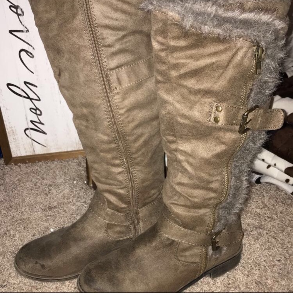 Just fab knee high boots